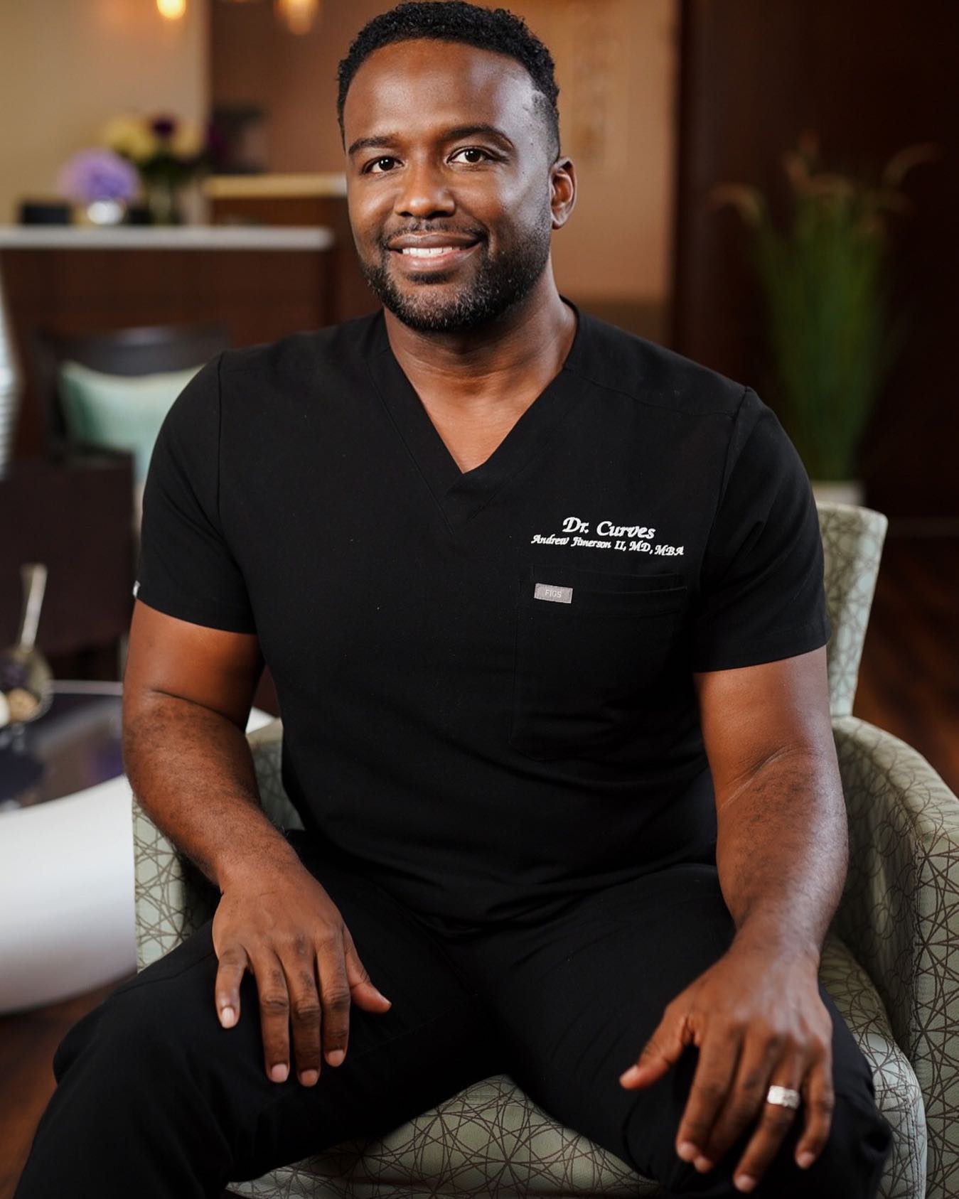 A photo of Dr. Andrew Jimerson II M.D. aka Dr. Curves