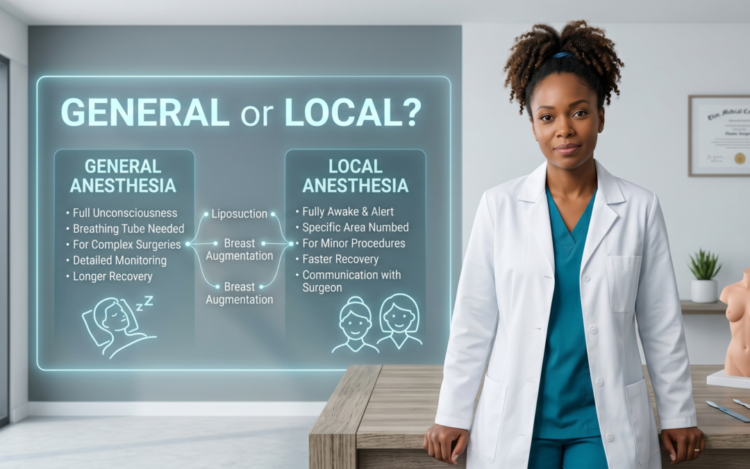 Should Plastic Surgery Be Done Under General Anesthesia or Local?